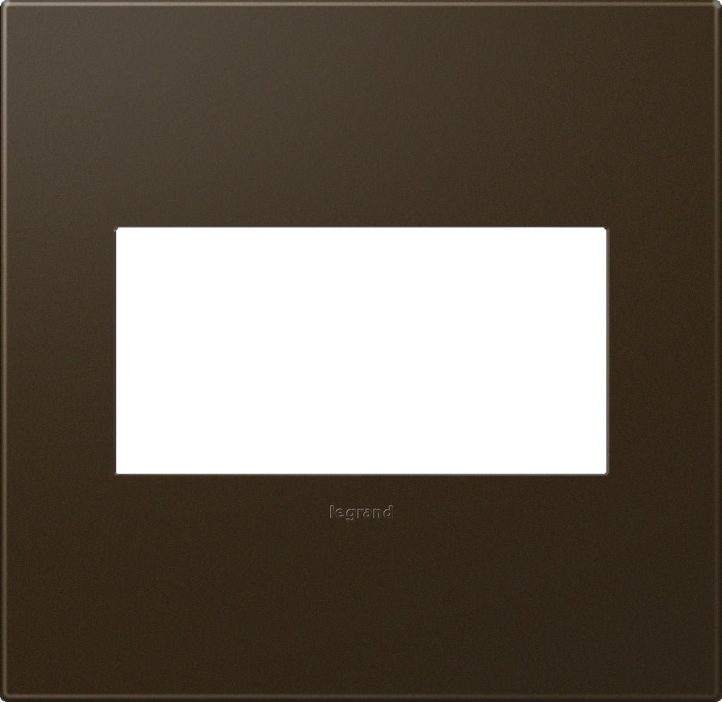 Legrand - AWP2GBR4 - Two-Gang Screwless Wall Plate - adorne - Bronze