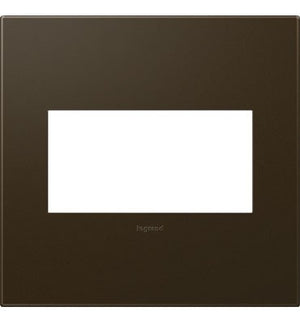 Legrand - AWP2GBR4 - Two-Gang Screwless Wall Plate - adorne - Bronze