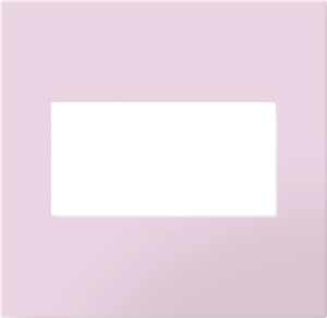 Legrand - AWP2GRA - Two-Gang Screwless Wall Plate with Microban - adorne - Rosa