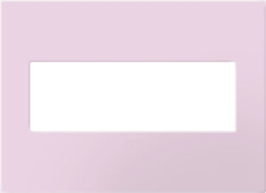 Legrand - AWP3GRA - Three-Gang Screwless Wall Plate with Microban - adorne - Rosa