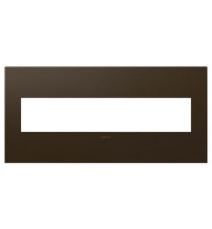 Legrand - AWP5GBR1 - Five-Gang Screwless Wall Plate - adorne - Bronze