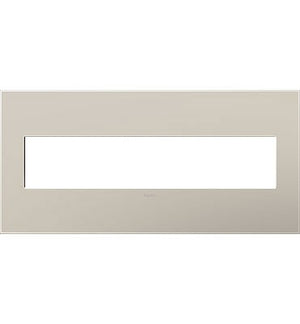 Legrand - AWP5GGG1 - Five-Gang Screwless Wall Plate - adorne - Greige