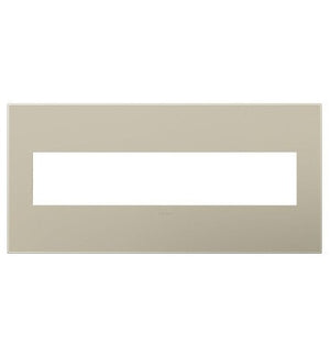 Legrand - AWP5GTM1 - Five-Gang Screwless Wall Plate - adorne - Titanium