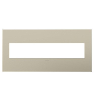 Legrand - AWP5GTM1 - Five-Gang Screwless Wall Plate - adorne - Titanium