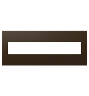 Legrand - AWP6GBR1 - Six-Gang Screwless Wall Plate - adorne - Bronze