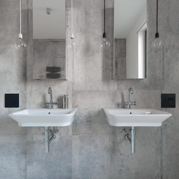 Legrand - AWP6GGR1 - Six-Gang Screwless Wall Plate with Microban - adorne - Graphite