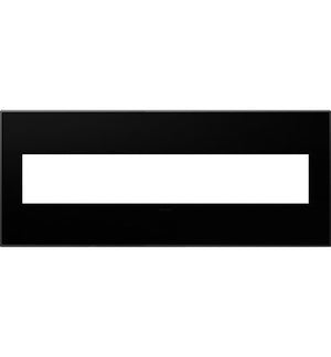 Legrand - AWP6GNK1 - Six-Gang Screwless Wall Plate - adorne - Black Ink
