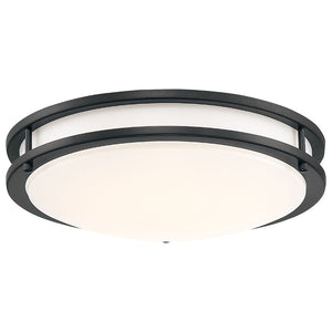 Access - 20507LEDD-MBL/ACR - LED Flush Mount - Solero III - Matte Black