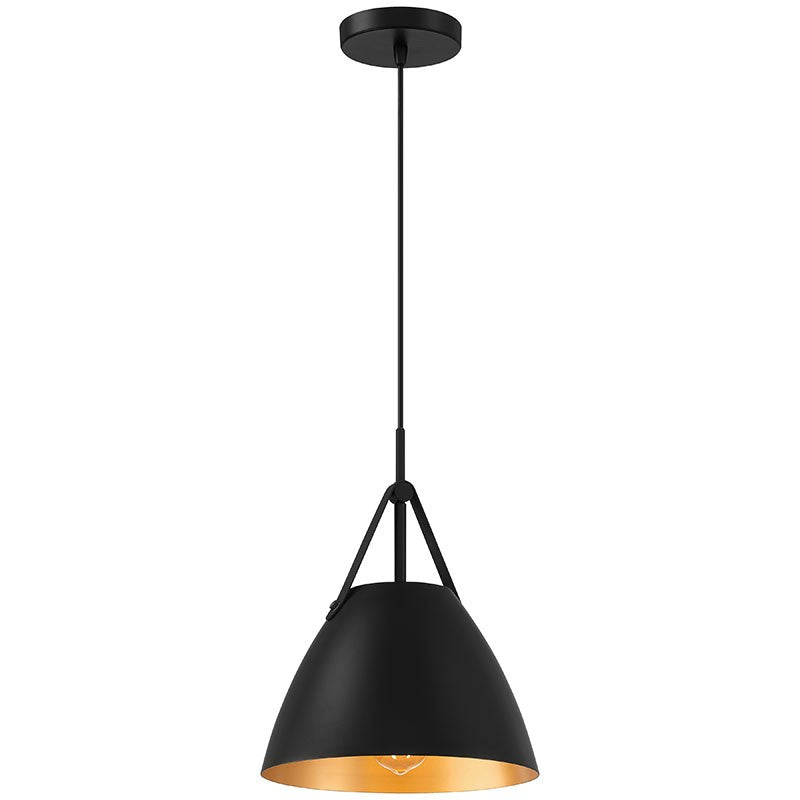 Access - 23793-MBL - One Light Pendant - Tanner - Matte Black