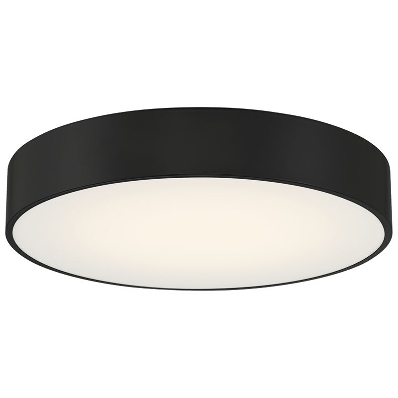 Access - 49960LEDDLP-BL/ACR - LED Flush Mount - Como - Black