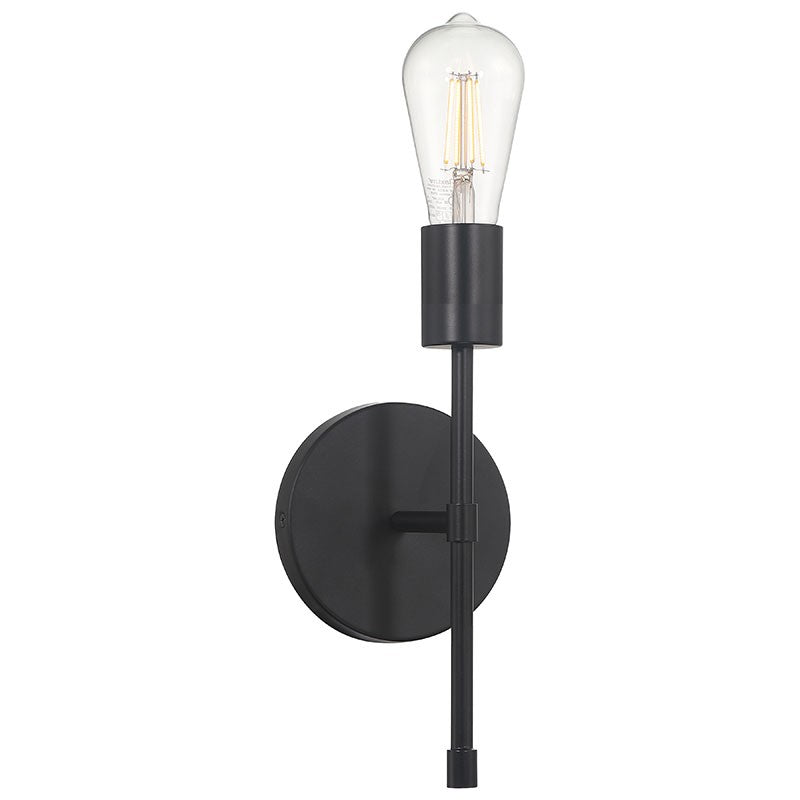 Access - 62318LEDDLP-MBL - LED Wall Sconce - Iconic II - Matte Black