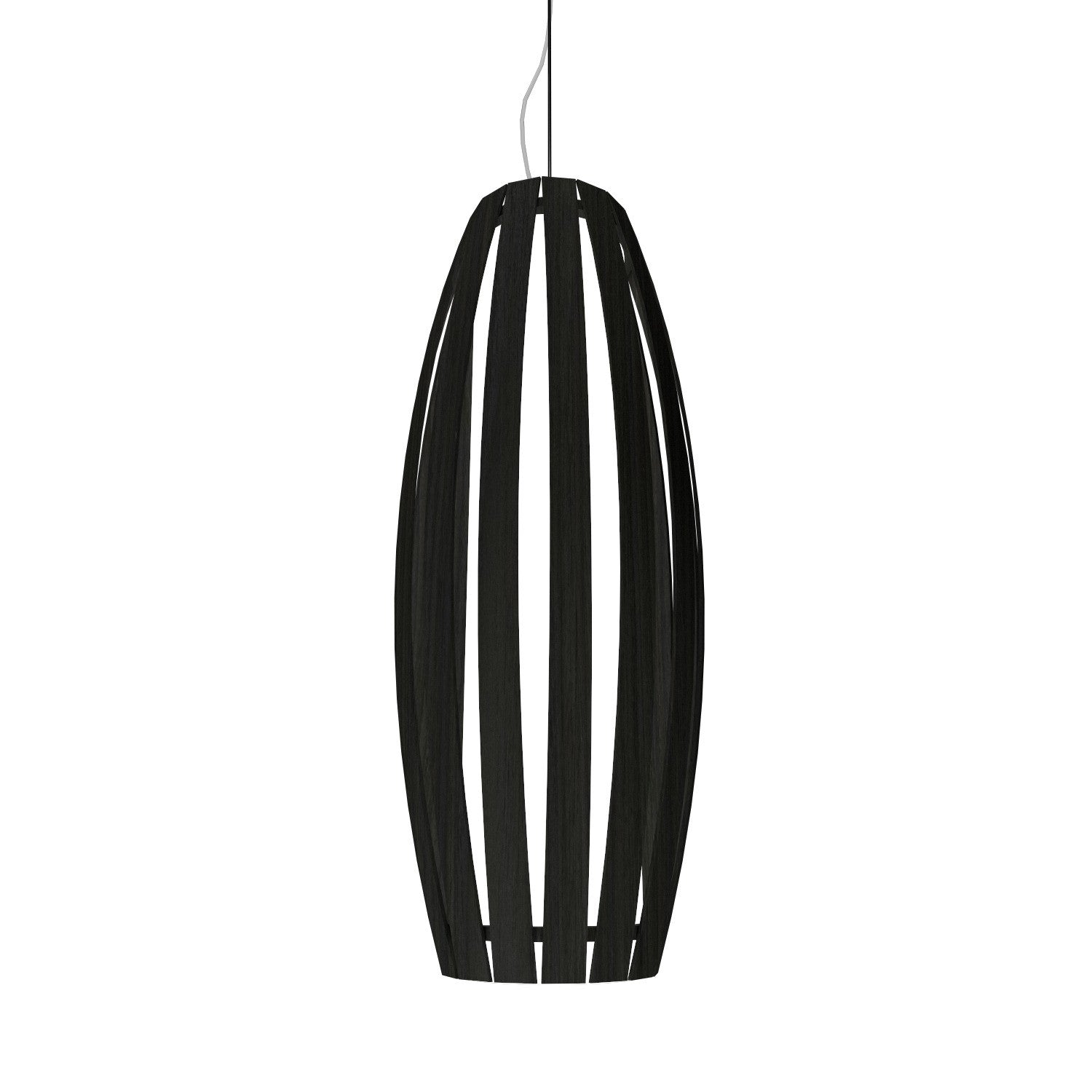 Accord Lighting - 304.46 - One Light Pendant - Barrel - Organic Black