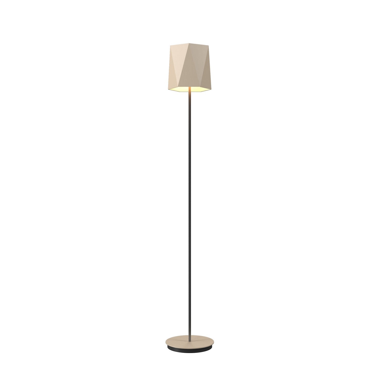 Accord Lighting - 3057.48 - One Light Floor Lamp - Facet - Organic Cappuccino