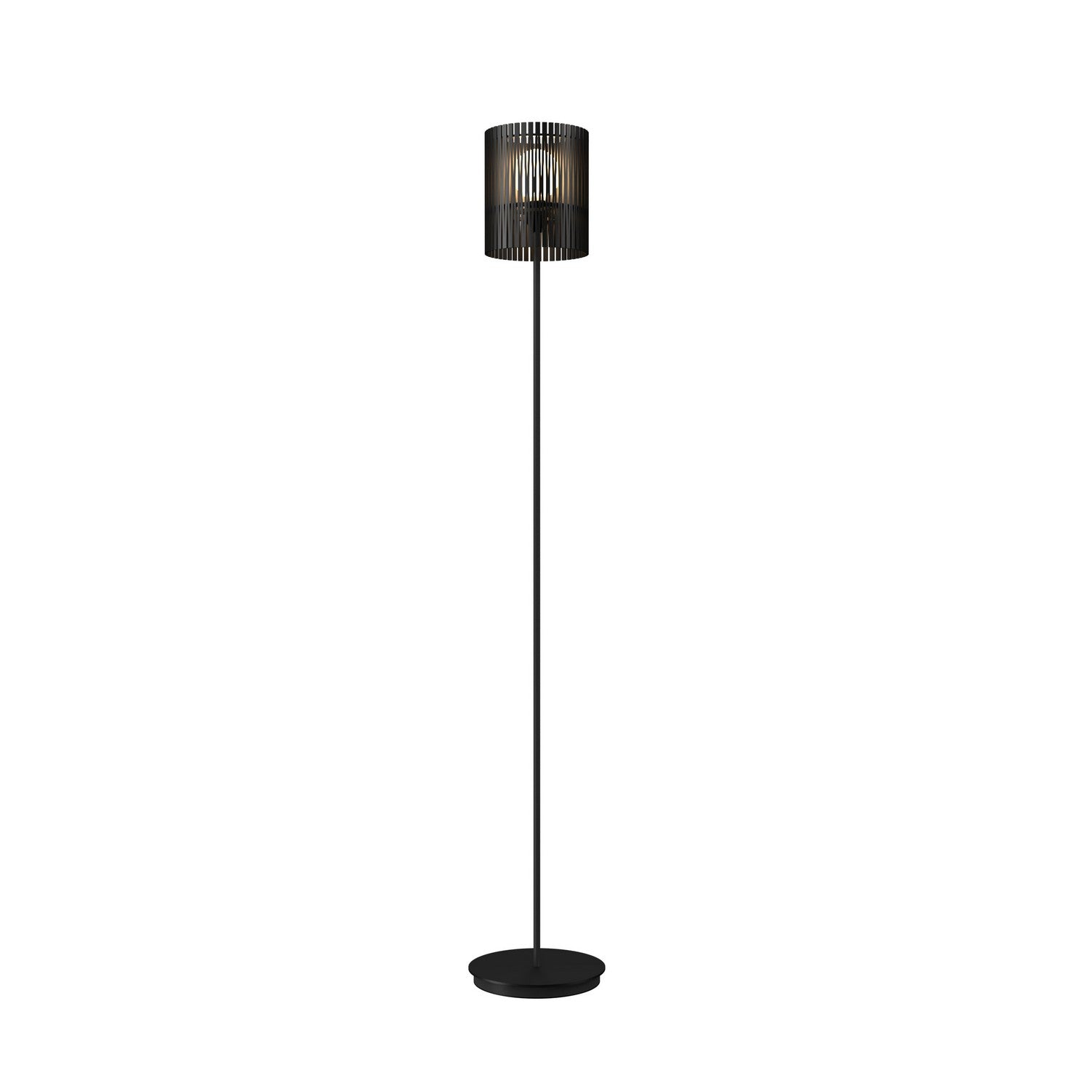 Accord Lighting - 3059.46 - One Light Floor Lamp - Living Hinges - Organic Black