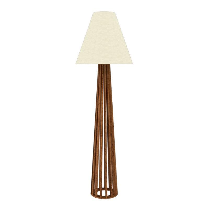 Accord Lighting - 361.49 - One Light Floor Lamp - Slatted - Organic Gold