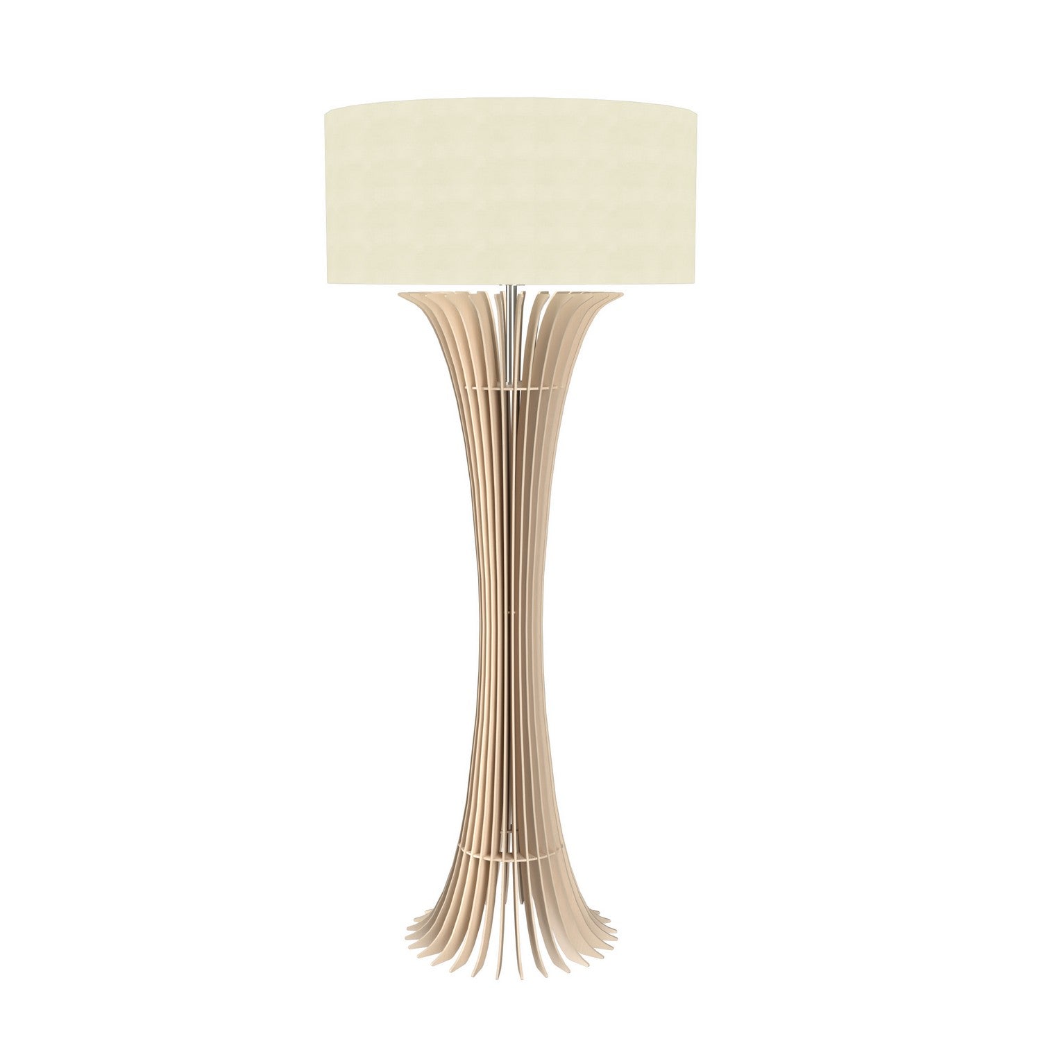 Accord Lighting - 363.48 - One Light Floor Lamp - Stecche di Legno - Organic Cappuccino