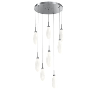 Hammerton Studio - CHB0071-08-GM-WL-C01-L3 - LED Pendant - Fiori - Gunmetal