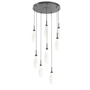 Hammerton Studio - CHB0071-08-MB-WL-C01-L3 - LED Pendant - Fiori - Matte Black