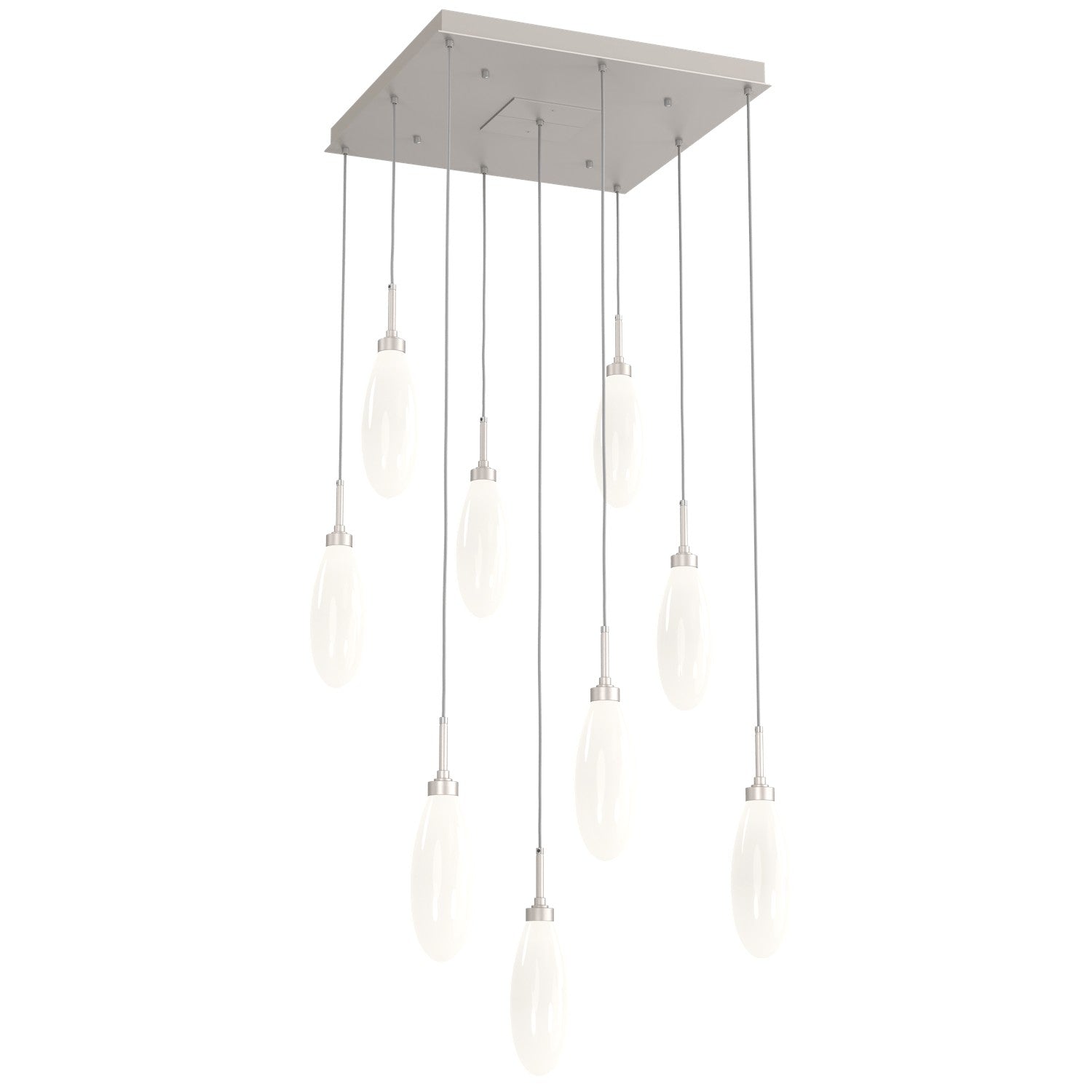 Hammerton Studio - CHB0071-09-BS-WL-C01-L3 - LED Pendant - Fiori - Beige Silver