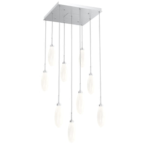 Hammerton Studio - CHB0071-09-CS-WL-C01-L3 - LED Pendant - Fiori - Classic Silver