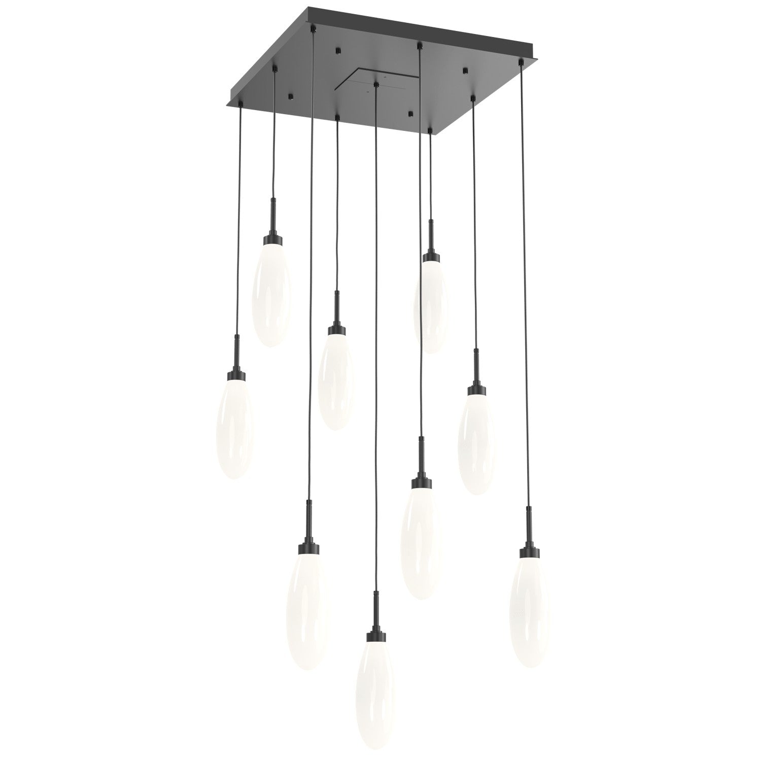 Hammerton Studio - CHB0071-09-MB-WL-C01-L3 - LED Pendant - Fiori - Matte Black