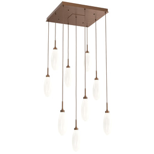 Hammerton Studio - CHB0071-09-RB-WL-C01-L3 - LED Pendant - Fiori - Oil Rubbed Bronze