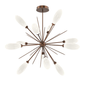 Hammerton Studio - CHB0071-0B-BB-WL-001-L3 - LED Chandelier - Fiori - Burnished Bronze