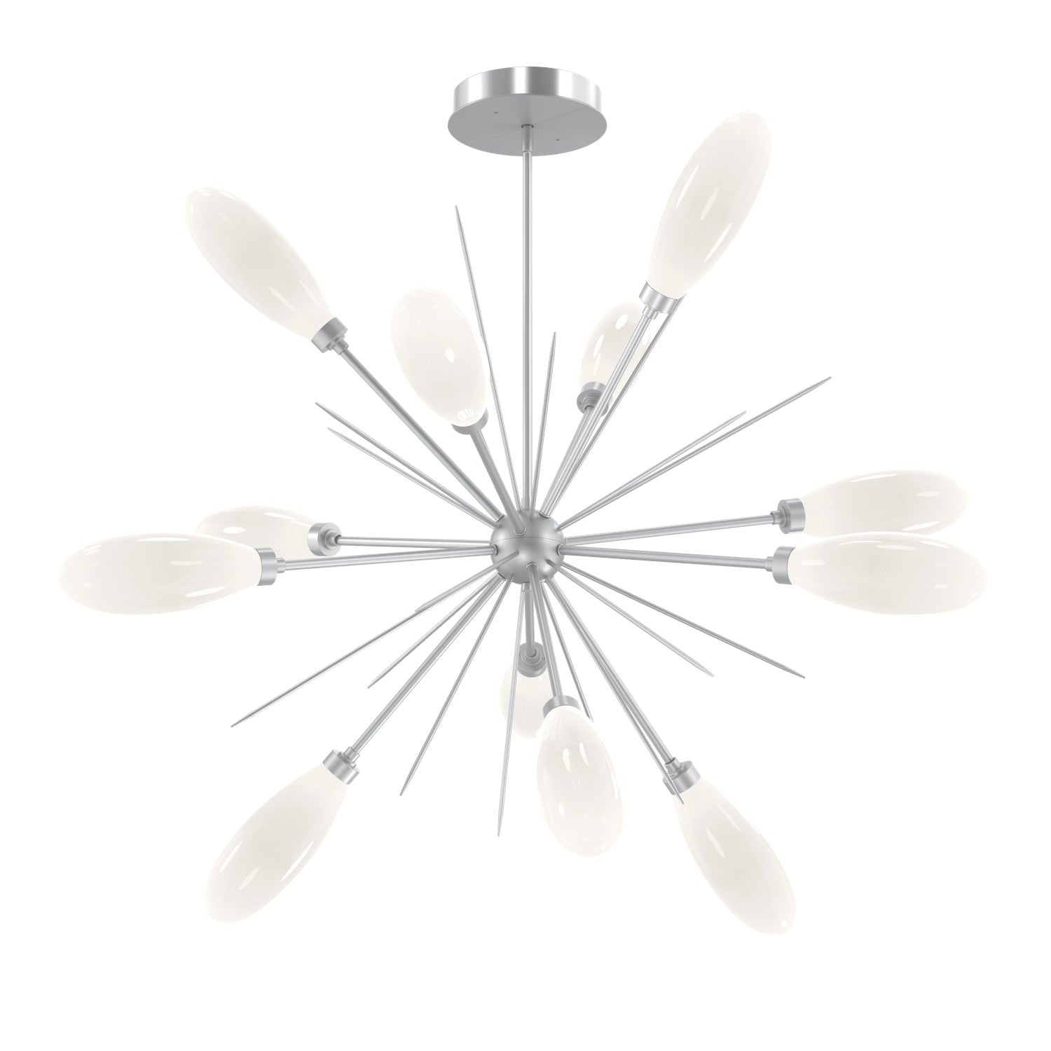 Hammerton Studio - CHB0071-0B-CS-WL-001-L3 - LED Chandelier - Fiori - Classic Silver