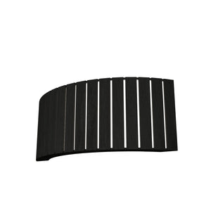 Accord Lighting - 4039.46 - Two Light Wall Lamp - Slatted - Organic Black