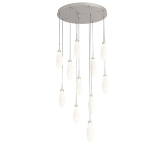 Hammerton Studio - CHB0071-11-BS-WL-C01-L3 - LED Pendant - Fiori - Beige Silver