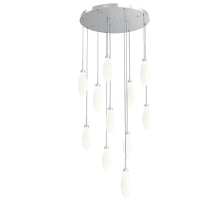 Hammerton Studio - CHB0071-11-CS-WL-C01-L3 - LED Pendant - Fiori - Classic Silver