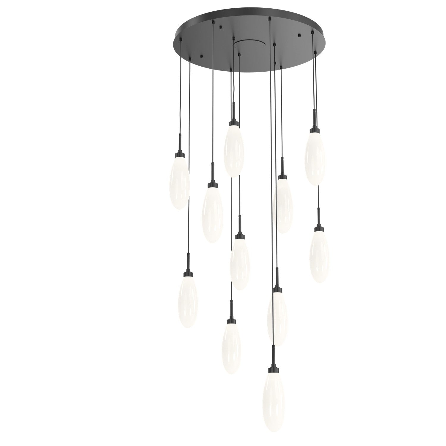 Hammerton Studio - CHB0071-11-MB-WL-C01-L3 - LED Pendant - Fiori - Matte Black