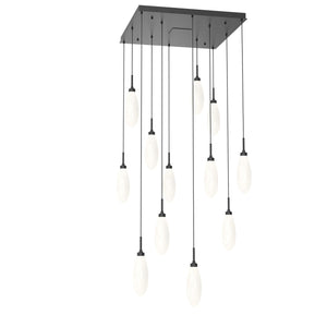 Hammerton Studio - CHB0071-12-MB-WL-C01-L3 - LED Pendant - Fiori - Matte Black