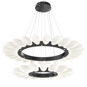 Hammerton Studio - CHB0071-2T-MB-WL-CA1-L3 - LED Chandelier - Fiori - Matte Black