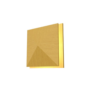 Accord Lighting - 4064LED.49 - LED Wall Lamp - Facet - Organic Gold