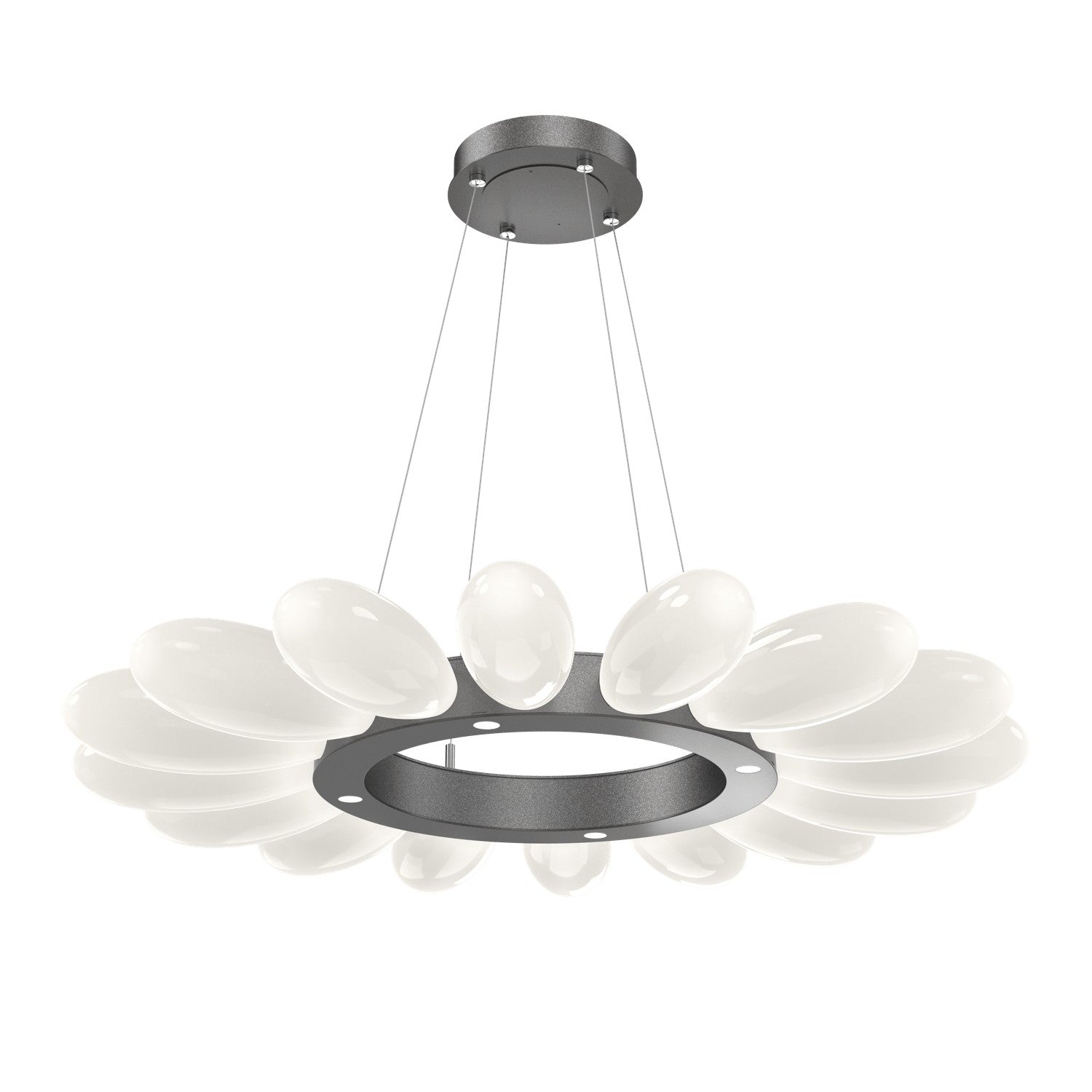 Hammerton Studio - CHB0071-39-GP-WL-CA1-L3 - LED Chandelier - Fiori - Graphite