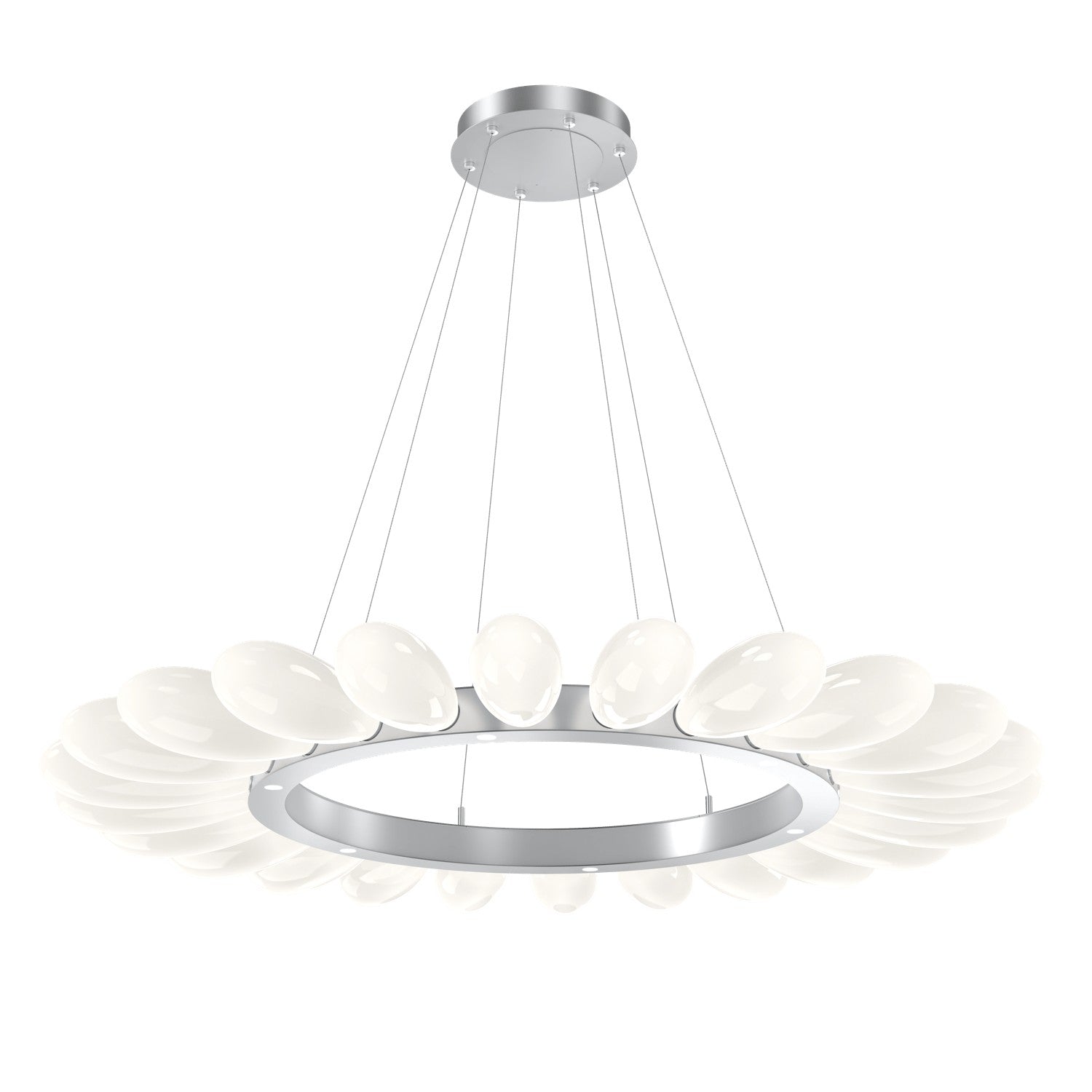 Hammerton Studio - CHB0071-56-CS-WL-CA1-L3 - LED Chandelier - Fiori - Classic Silver