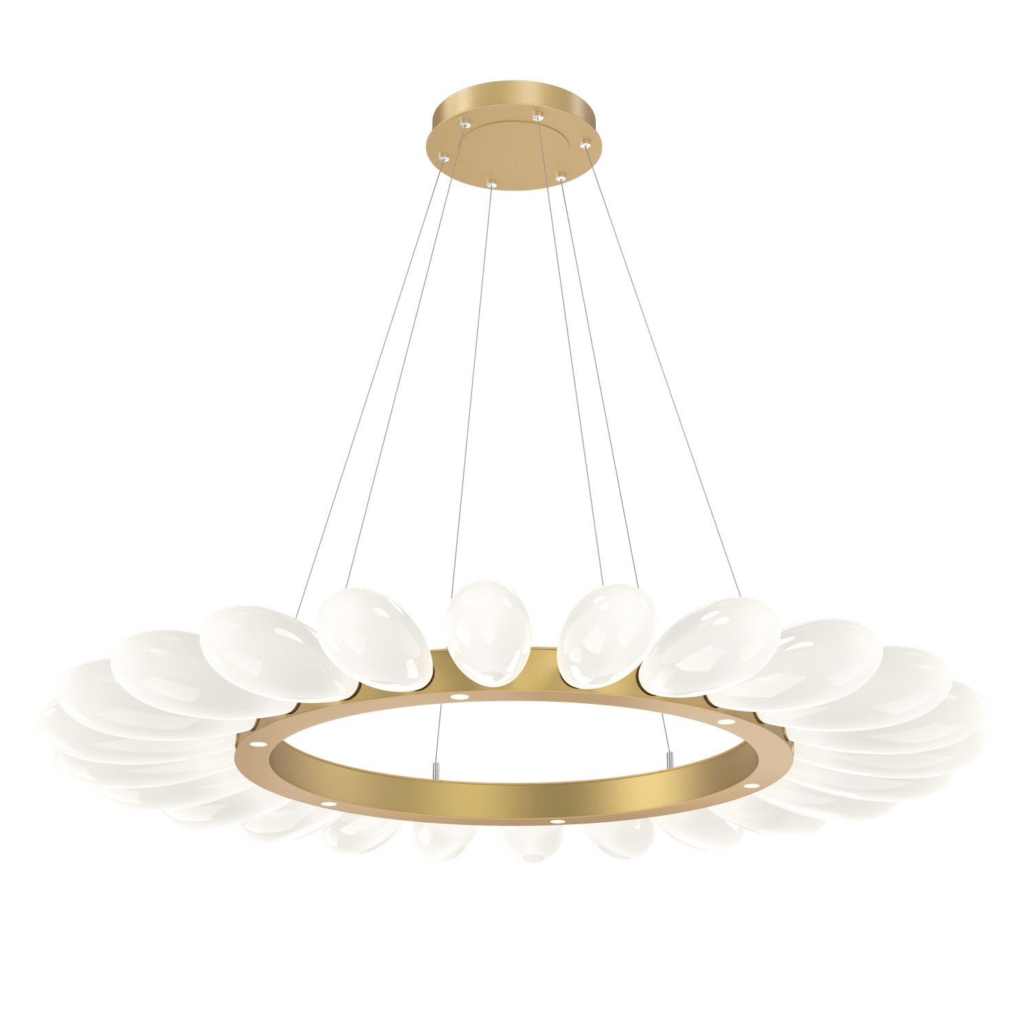 Hammerton Studio - CHB0071-56-GB-WL-CA1-L3 - LED Chandelier - Fiori - Gilded Brass