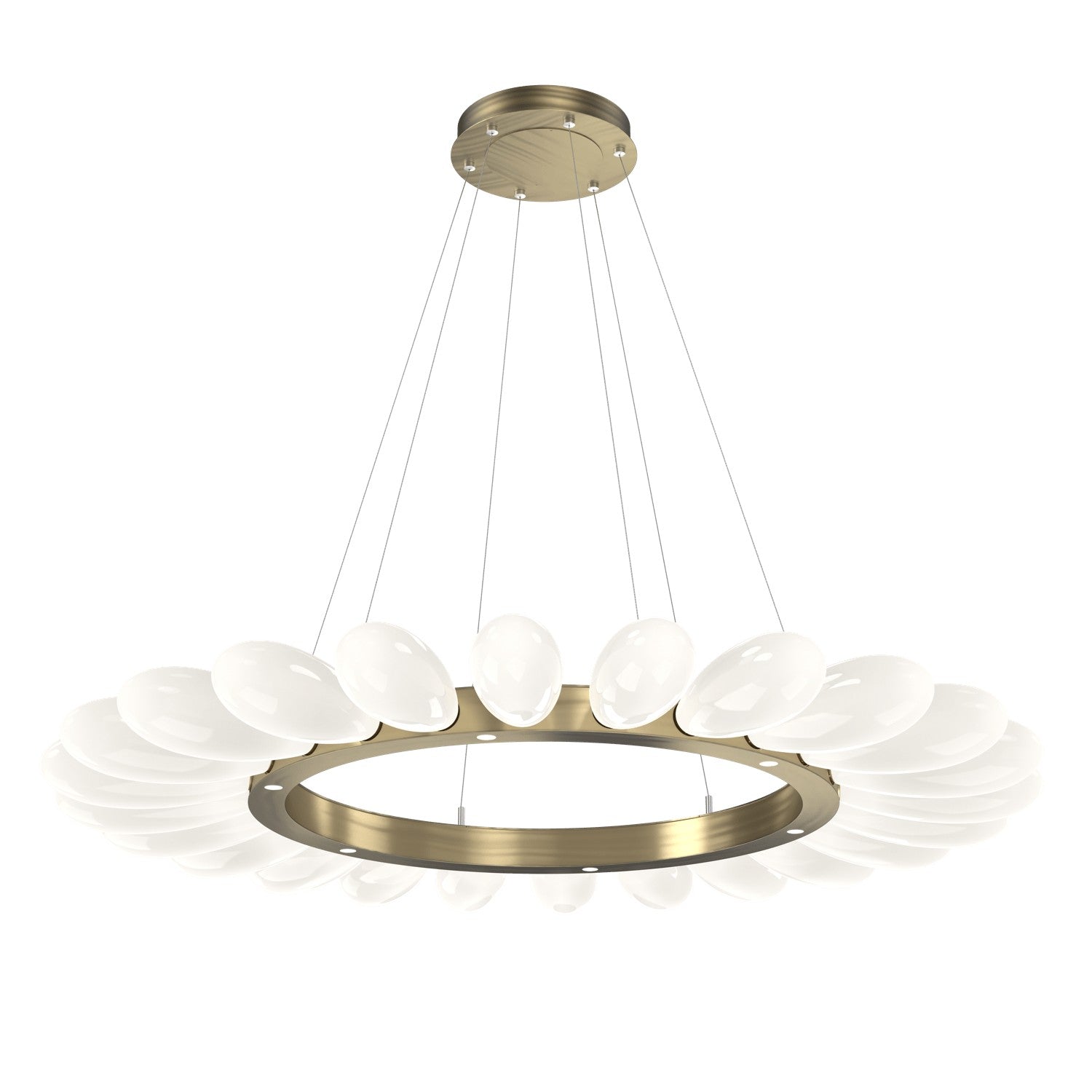 Hammerton Studio - CHB0071-56-HB-WL-CA1-L3 - LED Chandelier - Fiori - Heritage Brass