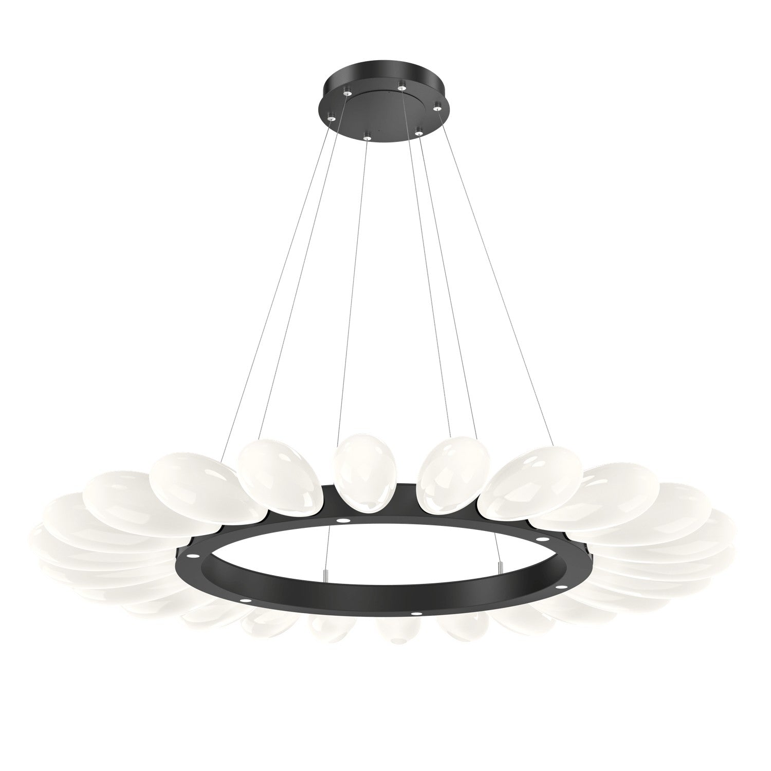 Hammerton Studio - CHB0071-56-MB-WL-CA1-L3 - LED Chandelier - Fiori - Matte Black