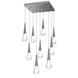 Hammerton Studio - CHB0078-09-GM-C-C01-L1 - LED Pendant - Raindrop - Gunmetal