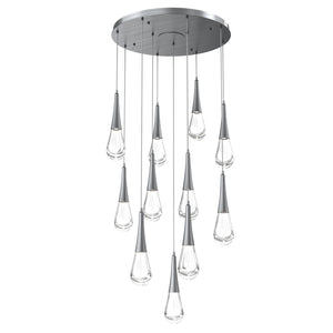 Hammerton Studio - CHB0078-11-GM-C-C01-L1 - LED Pendant - Raindrop - Gunmetal