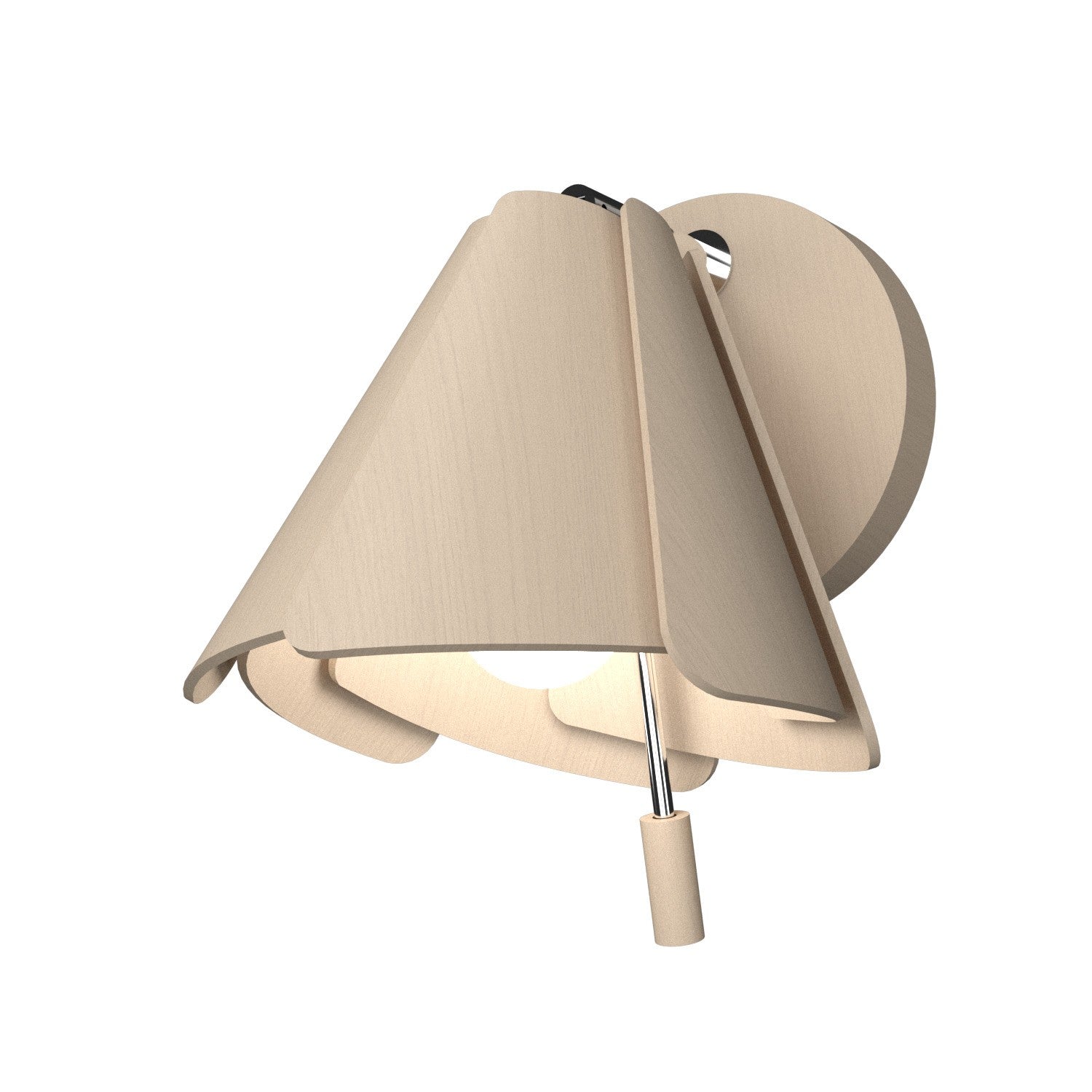 Accord Lighting - 4136.48 - One Light Wall Lamp - Fuchsia - Organic Cappuccino