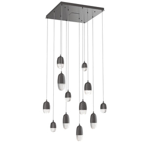 Hammerton Studio - CHB0079-12-GP-PC-C01-L3 - LED Pendant - Pebble - Graphite