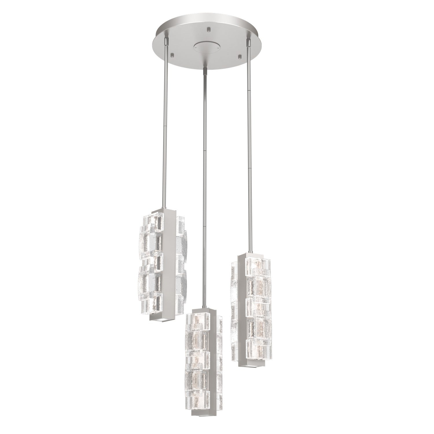 Hammerton Studio - CHB0087-03-BS-TE-001-L2 - LED Pendant - Tessera - Beige Silver