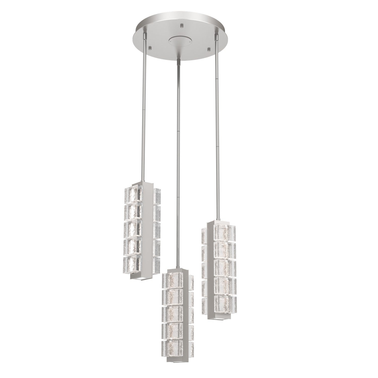 Hammerton Studio - CHB0087-03-BS-TP-001-L2 - LED Pendant - Tessera - Beige Silver