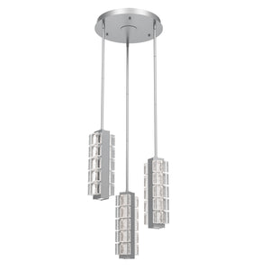 Hammerton Studio - CHB0087-03-CS-TP-001-L2 - LED Pendant - Tessera - Classic Silver