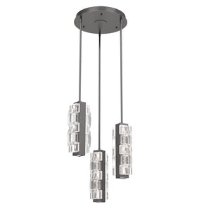 Hammerton Studio - CHB0087-03-GP-TE-001-L2 - LED Pendant - Tessera - Graphite