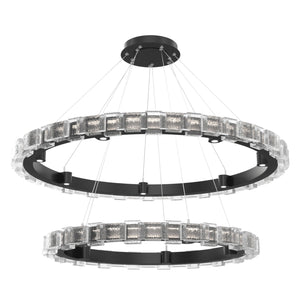 Hammerton Studio - CHB0087-2T-MB-TE-CA1-L3 - LED Chandelier - Tessera - Matte Black