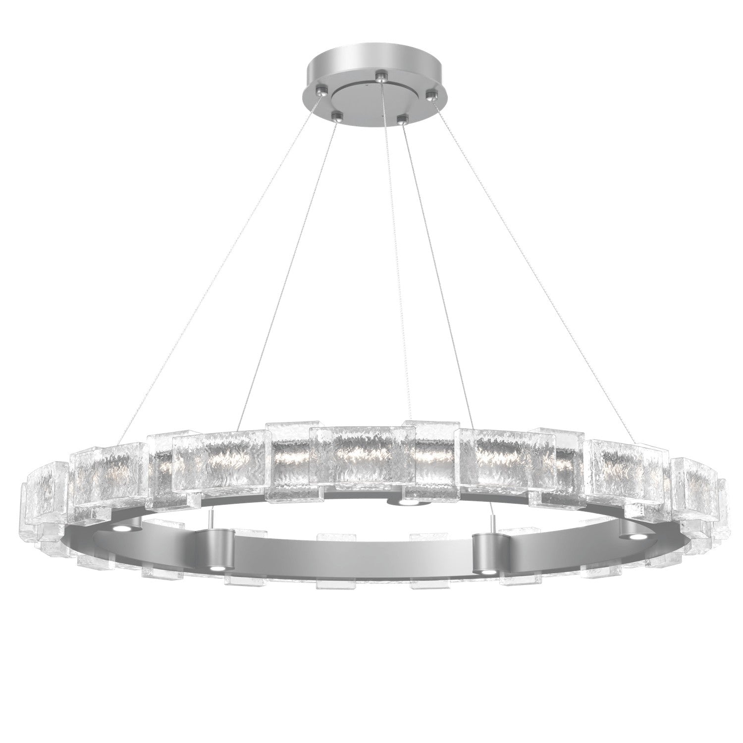 Hammerton Studio - CHB0087-38-CS-TE-CA1-L3 - LED Chandelier - Tessera - Classic Silver